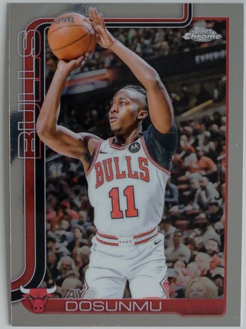 2025-26 Topps Chrome Basketball Ayo Dosunmu #95