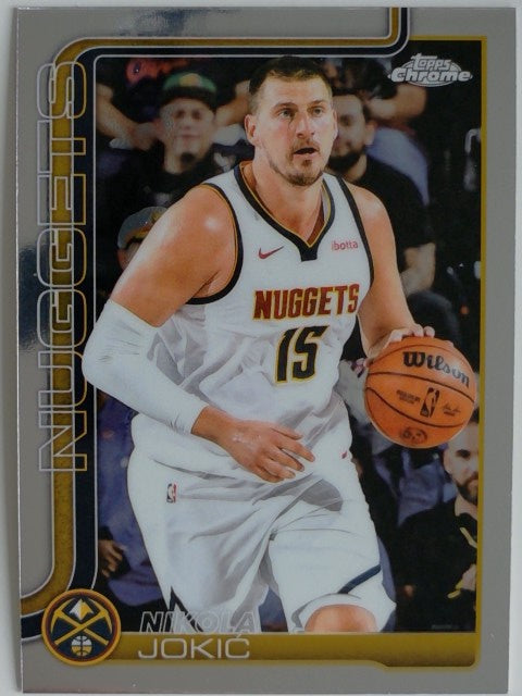 2025-26 Topps Chrome Basketball Nikola Joki? #25
