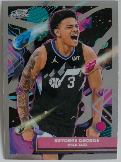 2025-26 Topps Chrome Cosmic Basketball Keyonte George #164