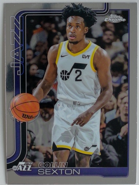 2025-26 Topps Chrome Basketball Collin Sexton #210