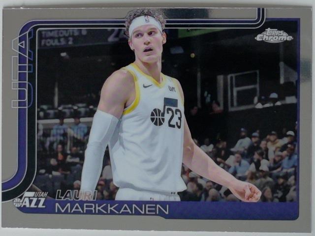 2025-26 Topps Chrome Basketball Lauri Markkanen #238