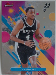 2025-26 Finest Basketball De'Aaron Fox #99