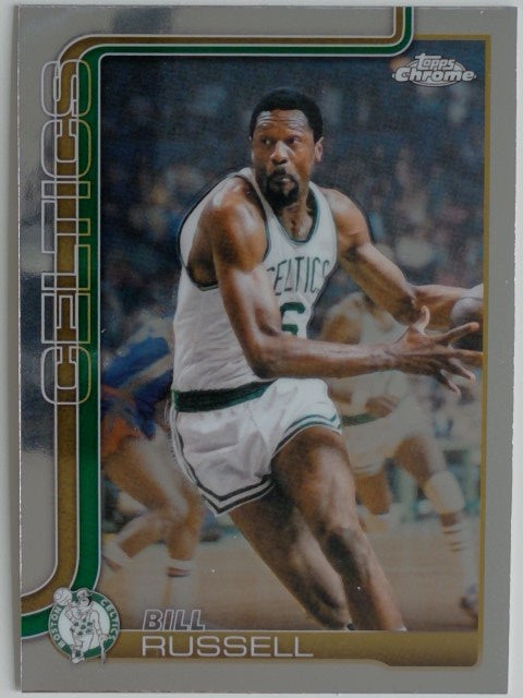 2025-26 Topps Chrome Update Basketball Bill Russell #141