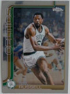 2025-26 Topps Chrome Update Basketball Bill Russell #141