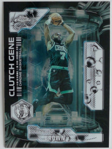 2025-26 Topps Chrome Update Basketball Clutch Gene Jaylen Brown #CG-10