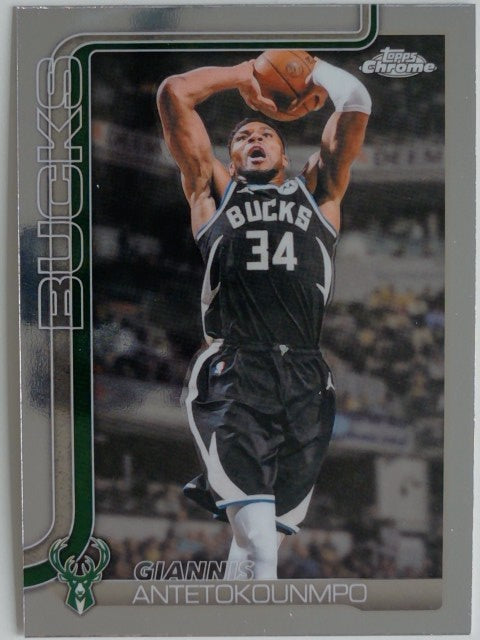 2025-26 Topps Chrome Update Basketball Giannis Antetokounmpo #7