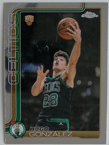 2025-26 Topps Chrome Update Basketball Hugo González #178 RC