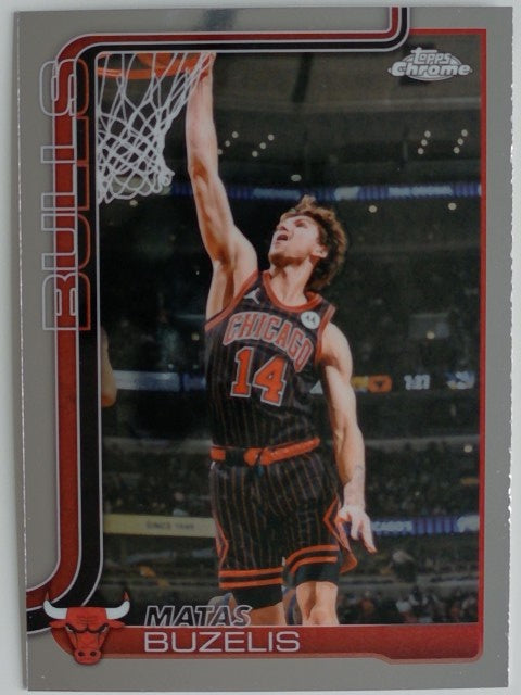 2025-26 Topps Chrome Update Basketball Matas Buzelis #130