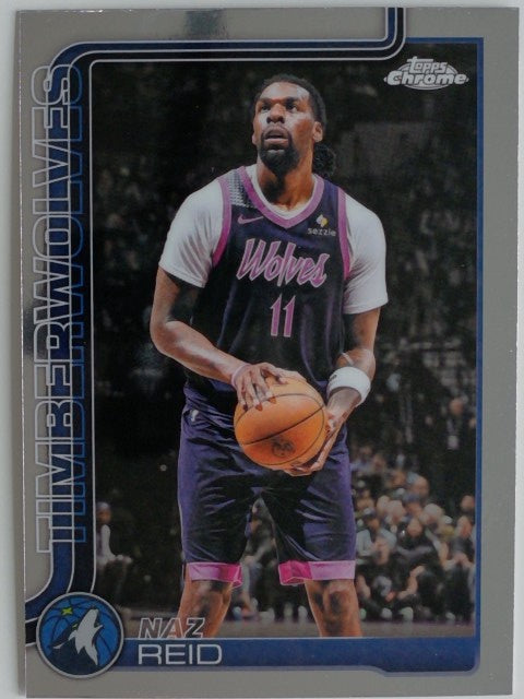 2025-26 Topps Chrome Update Basketball Naz Reid #71