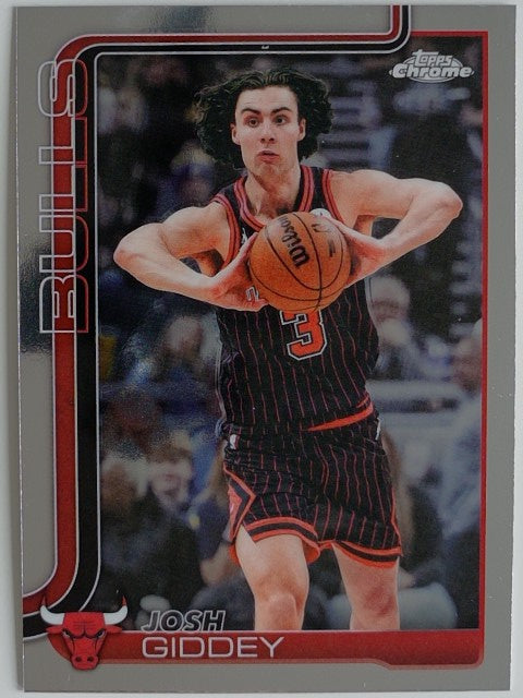 2025-26 Topps Chrome Update Basketball Josh Giddey #118