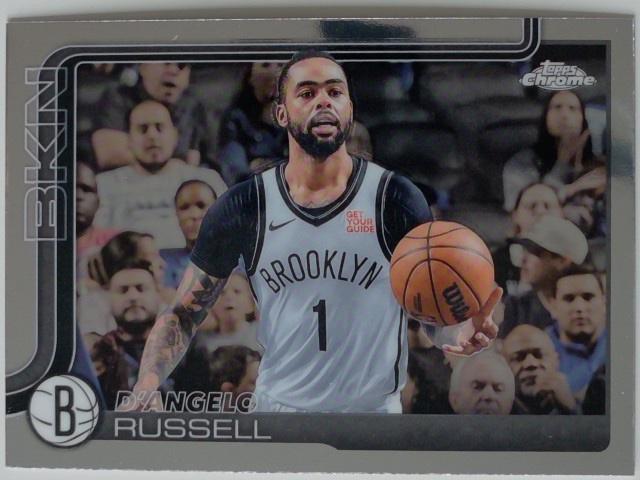2025-26 Topps Chrome Basketball D'Angelo Russell #79