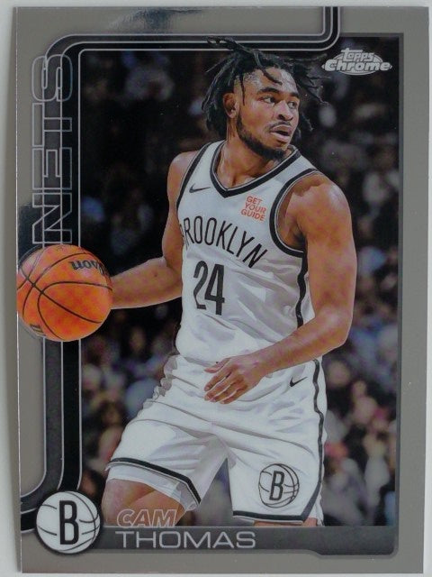 2025-26 Topps Chrome Basketball Cam Thomas #85