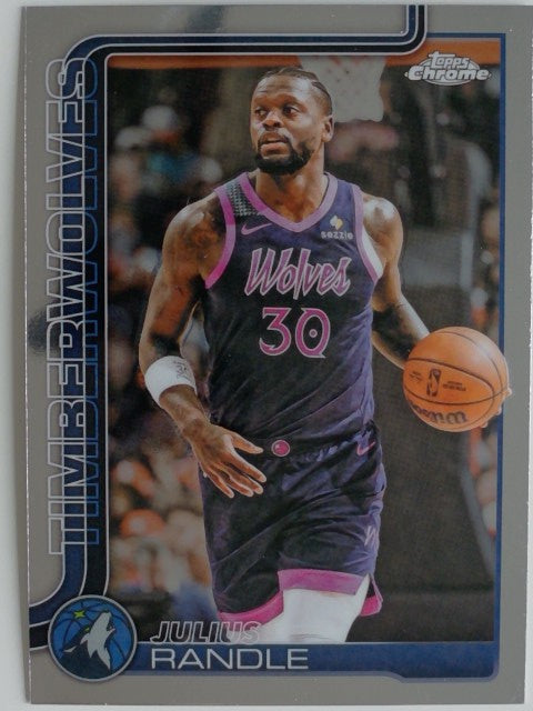 2025-26 Topps Chrome Update Basketball Julius Randle #52