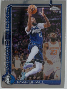 2025-26 Topps Chrome Update Basketball Naji Marshall #120