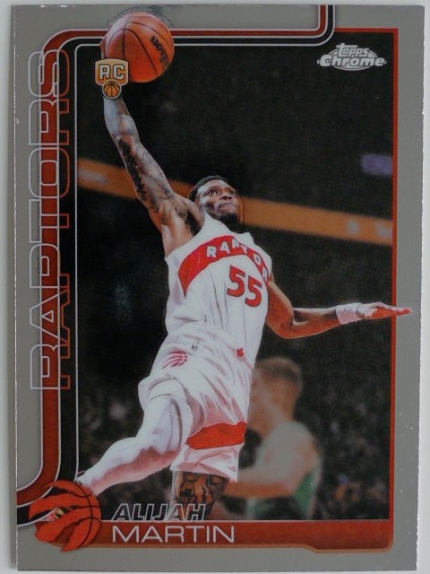 2025-26 Topps Chrome Update Basketball Alijah Martin #190 RC