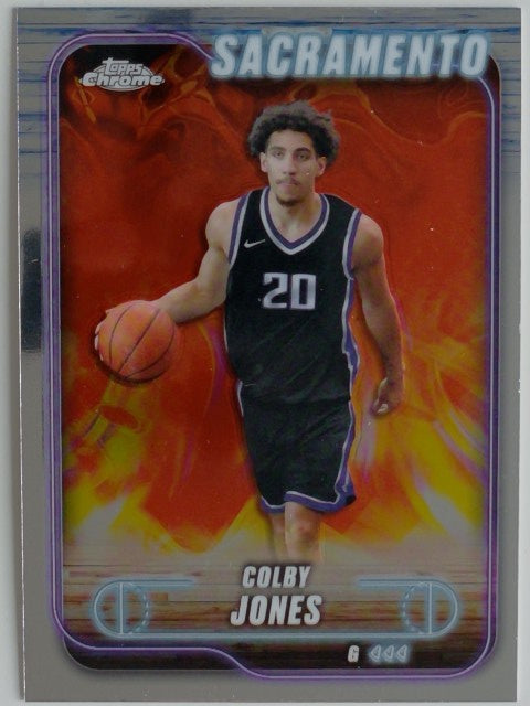 2024-25 Topps Chrome Basketball Colby Jones #192