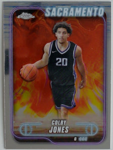 2024-25 Topps Chrome Basketball Colby Jones #192