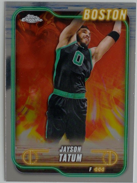 2024-25 Topps Chrome Basketball Jayson Tatum #51