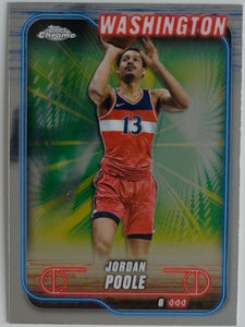 2024-25 Topps Chrome Basketball Jordan Poole #8