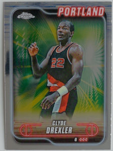 2024-25 Topps Chrome Basketball Clyde Drexler #30