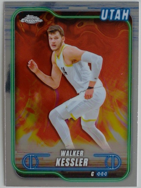 2024-25 Topps Chrome Basketball Walker Kessler #66