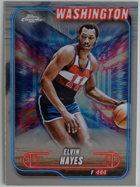 2024-25 Topps Chrome Basketball Elvin Hayes #85