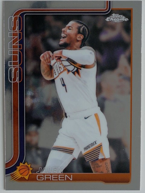 2025-26 Topps Chrome Update Basketball Jalen Green #79