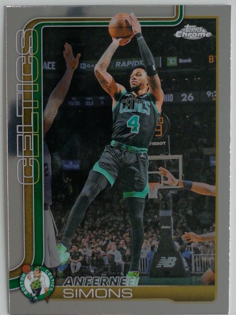 2025-26 Topps Chrome Update Basketball Anfernee Simons #76