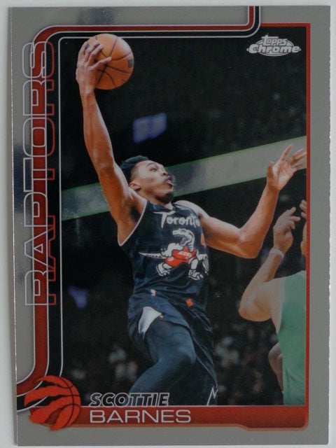 2025-26 Topps Chrome Update Basketball Scottie Barnes #47