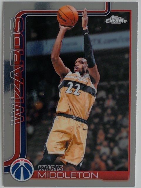 2025-26 Topps Chrome Update Basketball Khris Middleton #101