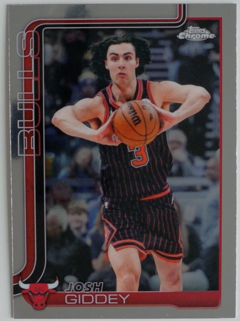 2025-26 Topps Chrome Update Basketball Josh Giddey #118
