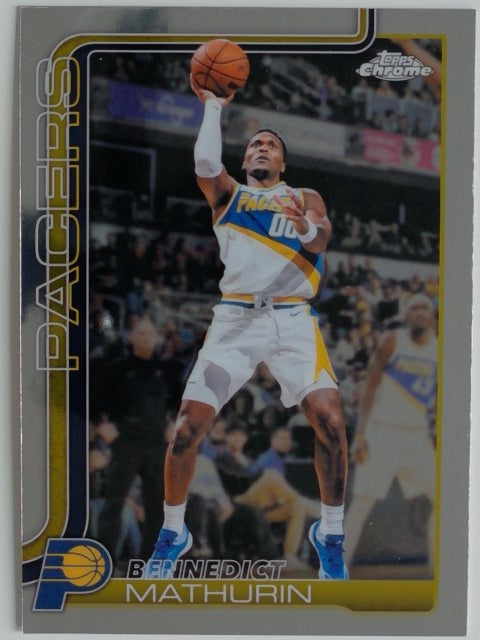 2025-26 Topps Chrome Update Basketball Bennedict Mathurin #133