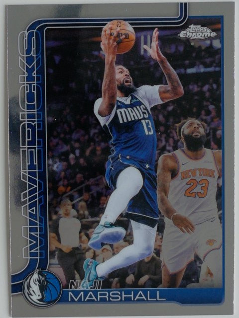 2025-26 Topps Chrome Update Basketball Naji Marshall #120