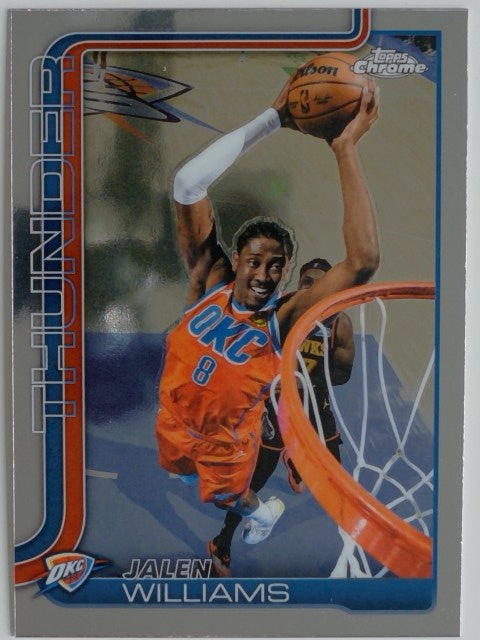 2025-26 Topps Chrome Update Basketball Jalen Williams #11