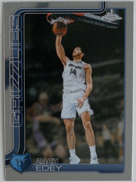2025-26 Topps Chrome Update Basketball Zach Edey #111
