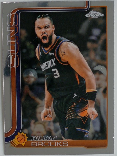 2025-26 Topps Chrome Update Basketball Dillon Brooks #117