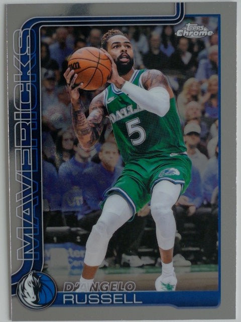 2025-26 Topps Chrome Update Basketball D’Angelo Russell #90