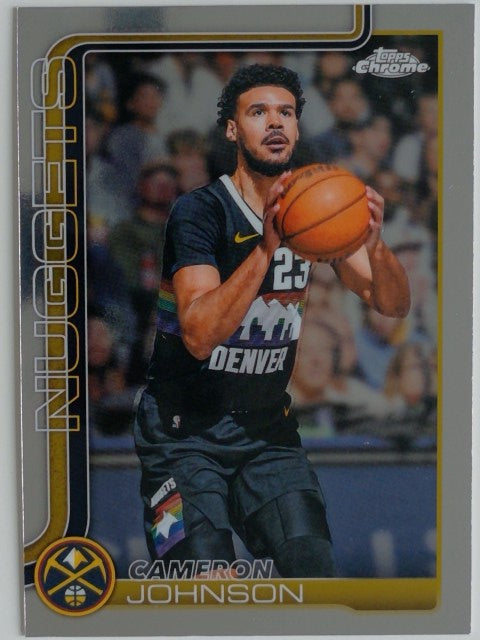 2025-26 Topps Chrome Update Basketball Cameron Johnson #69