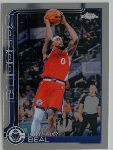 2025-26 Topps Chrome Update Basketball Bradley Beal #80