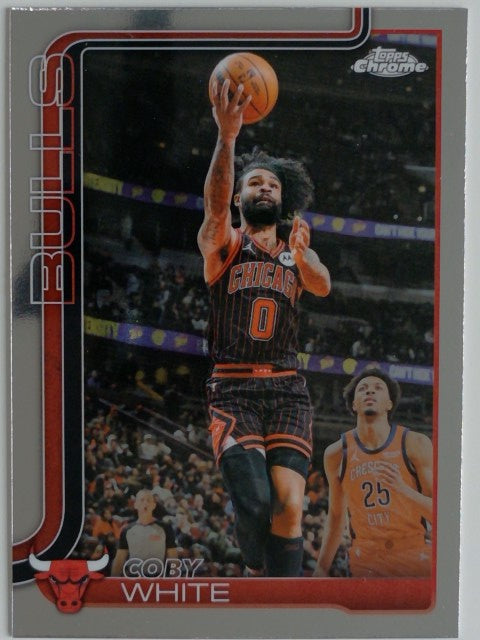 2025-26 Topps Chrome Update Basketball Coby White #93