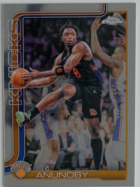 2025-26 Topps Chrome Update Basketball OG Anunoby #43