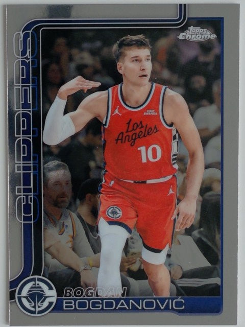 2025-26 Topps Chrome Update Basketball Bogdan Bogdanovi? #92