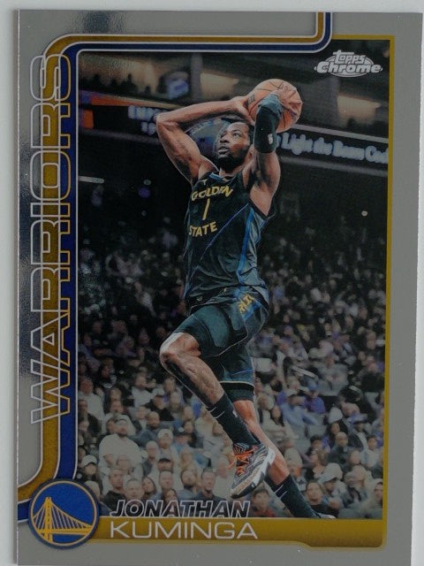 2025-26 Topps Chrome Update Basketball Jonathan Kuminga #98