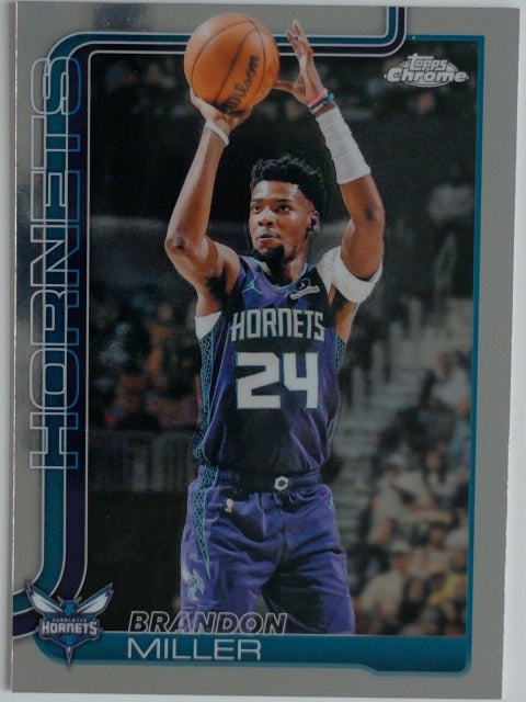 2025-26 Topps Chrome Update Basketball Brandon Miller #86