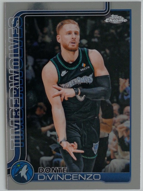 2025-26 Topps Chrome Update Basketball Donte DiVincenzo #108