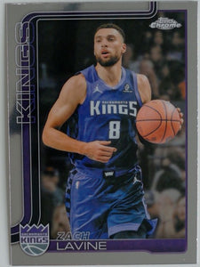 2025-26 Topps Chrome Update Basketball Zach Lavine #63