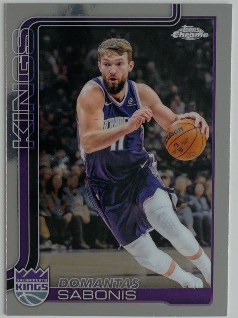 2025-26 Topps Chrome Update Basketball Domantas Sabonis #34