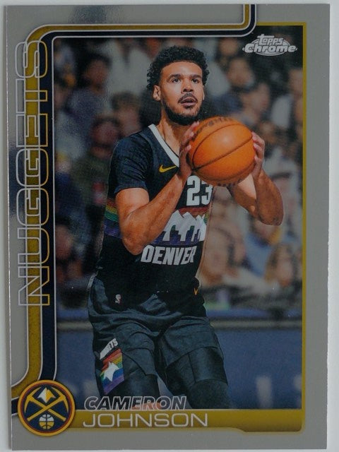 2025-26 Topps Chrome Update Basketball Cameron Johnson #69