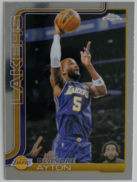 2025-26 Topps Chrome Update Basketball Deandre Ayton #104