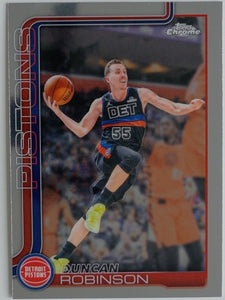 2025-26 Topps Chrome Update Basketball Duncan Robinson #136
